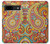 S3402 Floral Paisley Pattern Seamless Hülle Schutzhülle Taschen für Google Pixel 8a