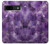 S3713 Purple Quartz Amethyst Graphic Printed Hülle Schutzhülle Taschen für Google Pixel 8a