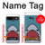 S3825 Cartoon Shark Sea Diving Hülle Schutzhülle Taschen für Google Pixel 8a