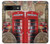 S3856 Vintage London British Hülle Schutzhülle Taschen für Google Pixel 8a