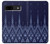 S3950 Textile Thai Blue Pattern Hülle Schutzhülle Taschen für Google Pixel 8a