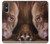S0519 PitBull Face Hülle Schutzhülle Taschen für Sony Xperia 10 VI