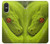 S0785 Green Snake Hülle Schutzhülle Taschen für Sony Xperia 10 VI