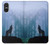 S0935 Wolf Howling in Forest Hülle Schutzhülle Taschen für Sony Xperia 10 VI