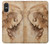 S1045 Leonardo da Vinci Woman's Head Hülle Schutzhülle Taschen für Sony Xperia 10 VI