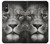 S1352 Lion Face Hülle Schutzhülle Taschen für Sony Xperia 10 VI