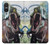 S1453 Trex Tyrannosaurus Rex Dinosaur Hülle Schutzhülle Taschen für Sony Xperia 10 VI