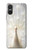 S1980 White Peacock Hülle Schutzhülle Taschen für Sony Xperia 10 VI