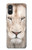 S2399 White Lion Face Hülle Schutzhülle Taschen für Sony Xperia 10 VI