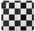 S2492 Black and White Check Hülle Schutzhülle Taschen für Sony Xperia 10 VI
