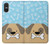 S2669 Cute Dog Paws Bones Cartoon Hülle Schutzhülle Taschen für Sony Xperia 10 VI