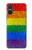 S2683 Rainbow LGBT Pride Flag Hülle Schutzhülle Taschen für Sony Xperia 10 VI