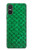 S2704 Green Fish Scale Pattern Graphic Hülle Schutzhülle Taschen für Sony Xperia 10 VI