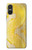 S2713 Yellow Snake Skin Graphic Printed Hülle Schutzhülle Taschen für Sony Xperia 10 VI