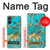 S2906 Aqua Turquoise Stone Hülle Schutzhülle Taschen für Sony Xperia 10 VI