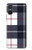 S3452 Plaid Fabric Pattern Hülle Schutzhülle Taschen für Sony Xperia 10 VI