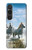 S0250 White Horse Hülle Schutzhülle Taschen für Sony Xperia 1 VI