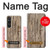 S0600 Wood Graphic Printed Hülle Schutzhülle Taschen für Sony Xperia 1 VI