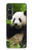 S1073 Panda Enjoy Eating Hülle Schutzhülle Taschen für Sony Xperia 1 VI