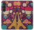 S2353 Paris Cartoon Vintage Pattern Hülle Schutzhülle Taschen für Sony Xperia 1 VI