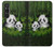 S2441 Panda Family Bamboo Forest Hülle Schutzhülle Taschen für Sony Xperia 1 VI