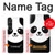 S2662 Cute Panda Cartoon Hülle Schutzhülle Taschen für Sony Xperia 1 VI