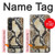 S2703 Snake Skin Texture Graphic Printed Hülle Schutzhülle Taschen für Sony Xperia 1 VI