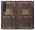 S2889 Holy Bible Cover King James Version Hülle Schutzhülle Taschen für Sony Xperia 1 VI