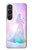 S2992 Princess Pastel Silhouette Hülle Schutzhülle Taschen für Sony Xperia 1 VI
