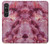 S3052 Pink Marble Graphic Printed Hülle Schutzhülle Taschen für Sony Xperia 1 VI