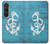 S3053 Marine Anchor Blue Hülle Schutzhülle Taschen für Sony Xperia 1 VI