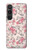 S3095 Vintage Rose Pattern Hülle Schutzhülle Taschen für Sony Xperia 1 VI