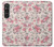 S3095 Vintage Rose Pattern Hülle Schutzhülle Taschen für Sony Xperia 1 VI