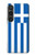 S3102 Flag of Greece Hülle Schutzhülle Taschen für Sony Xperia 1 VI