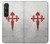 S3200 Order of Santiago Cross of Saint James Hülle Schutzhülle Taschen für Sony Xperia 1 VI