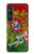 S3300 Portugal Flag Vintage Football Graphic Hülle Schutzhülle Taschen für Sony Xperia 1 VI