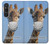 S3806 Funny Giraffe Hülle Schutzhülle Taschen für Sony Xperia 1 VI