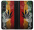 S3890 Reggae Rasta Flag Smoke Hülle Schutzhülle Taschen für Sony Xperia 1 VI