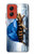 S0084 Turtle in the Rain Hülle Schutzhülle Taschen für Motorola Moto G Stylus 5G (2024)