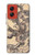 S0318 Antique Dragon Hülle Schutzhülle Taschen für Motorola Moto G Stylus 5G (2024)