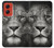 S1352 Lion Face Hülle Schutzhülle Taschen für Motorola Moto G Stylus 5G (2024)