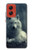 S1516 White Wolf Hülle Schutzhülle Taschen für Motorola Moto G Stylus 5G (2024)