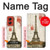 S2108 Eiffel Tower Paris Postcard Hülle Schutzhülle Taschen für Motorola Moto G Stylus 5G (2024)