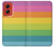 S2363 Rainbow Pattern Hülle Schutzhülle Taschen für Motorola Moto G Stylus 5G (2024)