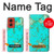 S2377 Turquoise Gemstone Texture Graphic Printed Hülle Schutzhülle Taschen für Motorola Moto G Stylus 5G (2024)
