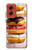 S2431 Fancy Sweet Donuts Hülle Schutzhülle Taschen für Motorola Moto G Stylus 5G (2024)