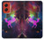 S2486 Rainbow Unicorn Nebula Space Hülle Schutzhülle Taschen für Motorola Moto G Stylus 5G (2024)