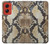 S2703 Snake Skin Texture Graphic Printed Hülle Schutzhülle Taschen für Motorola Moto G Stylus 5G (2024)