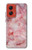 S2843 Pink Marble Texture Hülle Schutzhülle Taschen für Motorola Moto G Stylus 5G (2024)