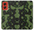 S2877 Green Snake Skin Graphic Printed Hülle Schutzhülle Taschen für Motorola Moto G Stylus 5G (2024)